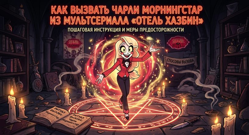 Как вызвать Чарли Морнингстар из мультсериала «Отель Хазбин»